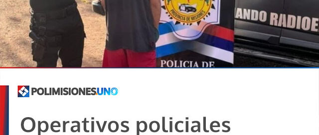 Operativos policiales permitieron recuperar una moto robada y detener a un sospechoso de otro ilícito